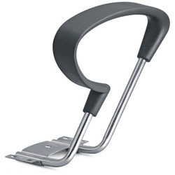 Chrome PU Handle Pair