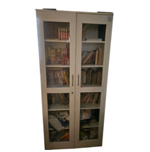 Glass Book Cupboard
