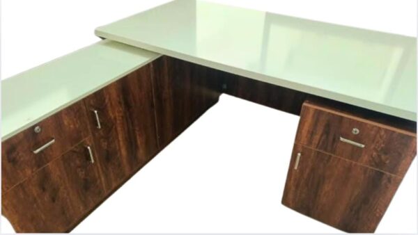 L Shaped Boss Table